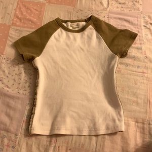 Trendy silence + noise crop top extra small